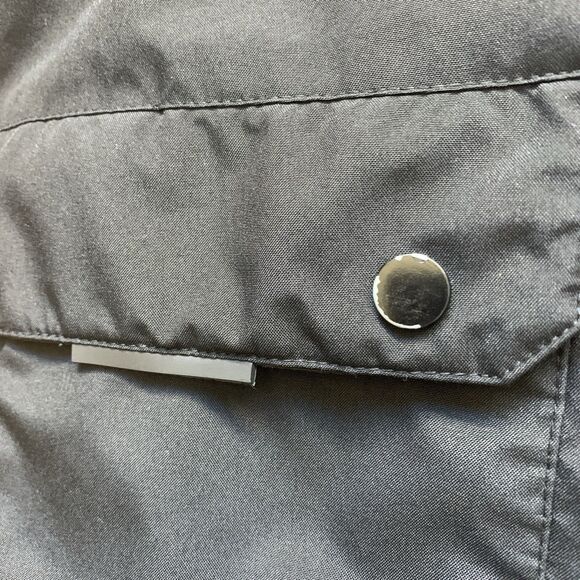 Leduntino Find Your Own Way Faux Fur Hooded Waterproof Jacket Black size L - Picture 11 of 12